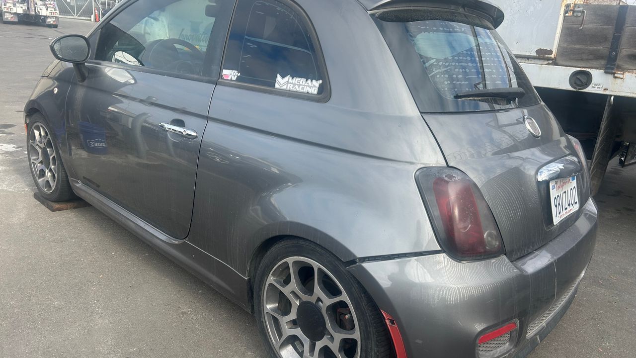 Passenger front angle