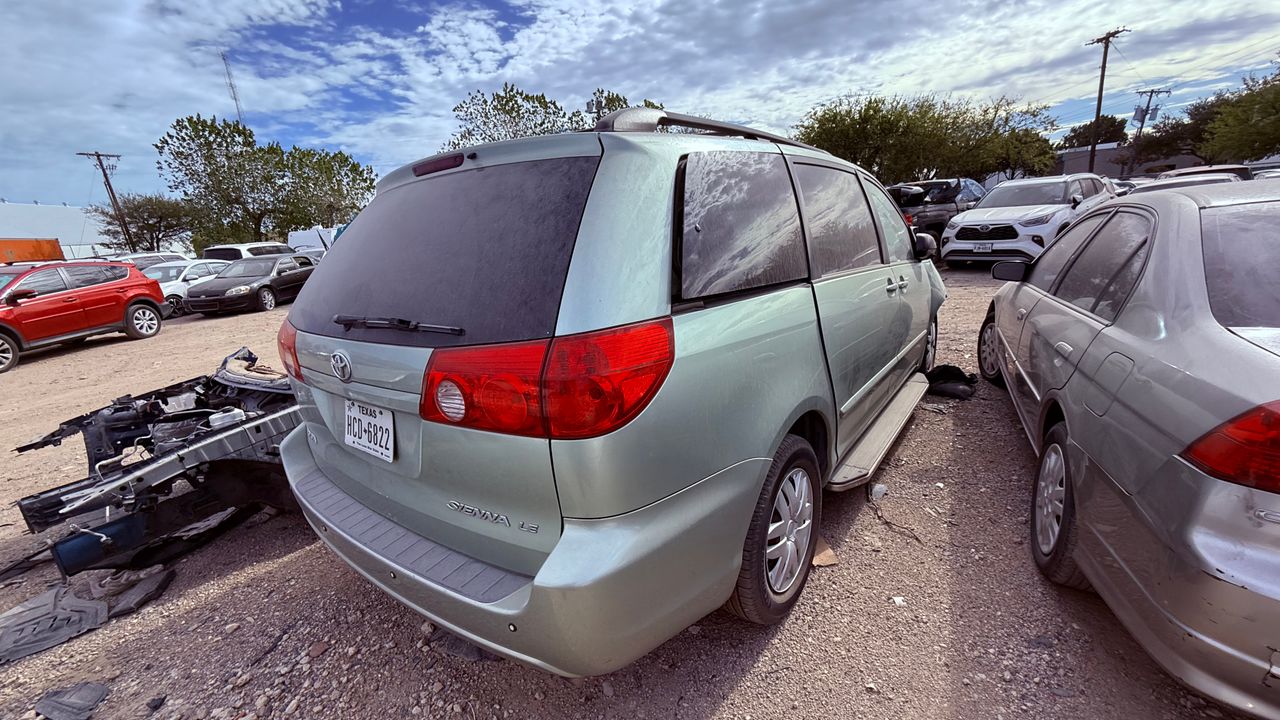 Passenger back angle