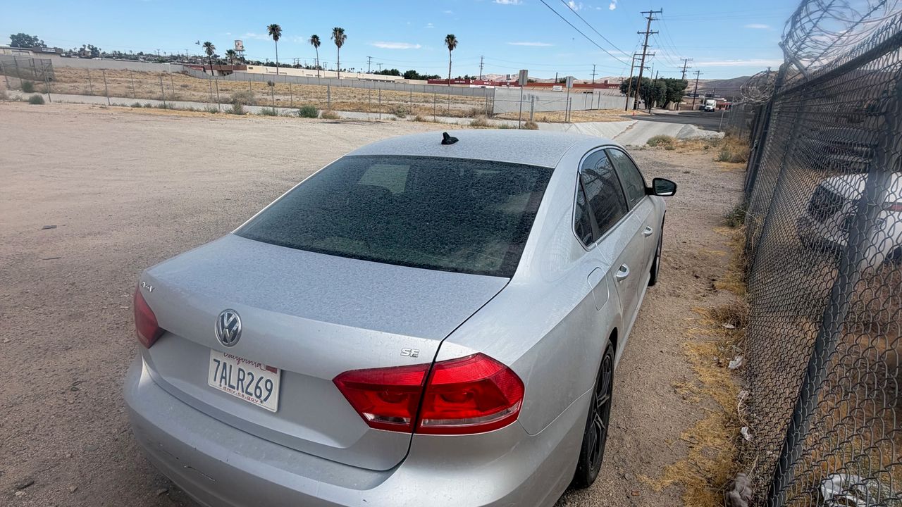 Passenger back angle